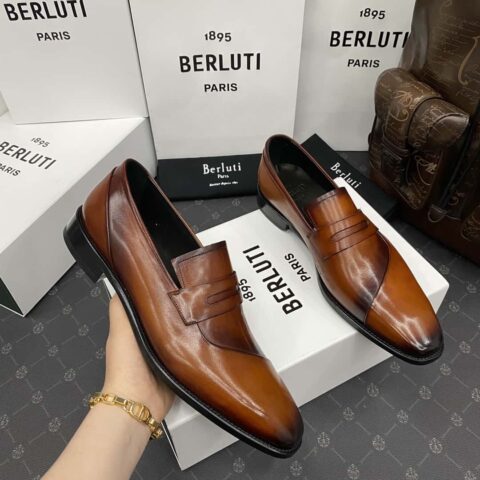 💋💍Berlut*/布鲁提 手工精品男士正装皮鞋