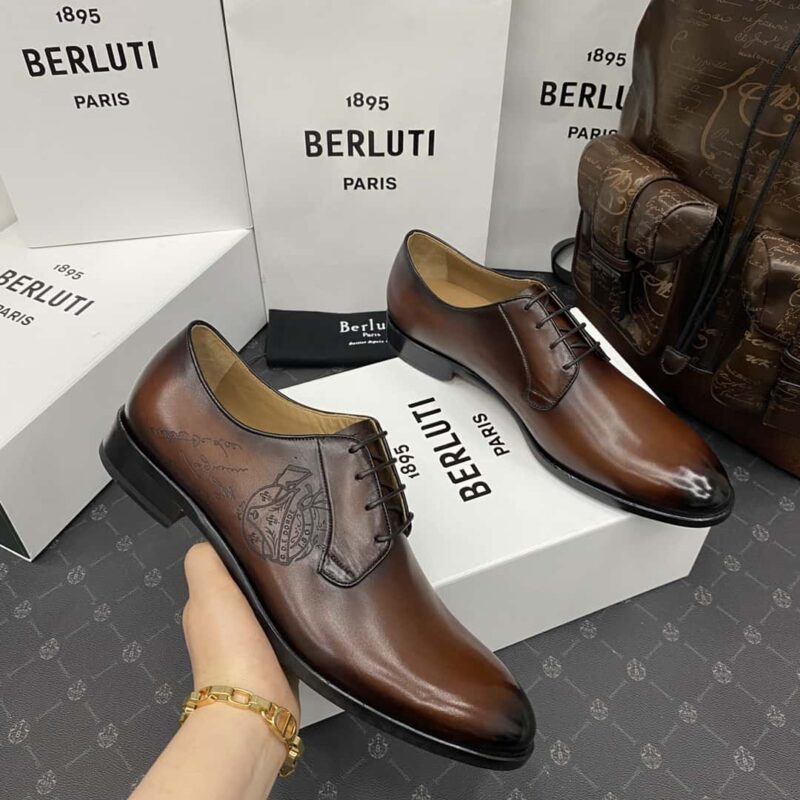 热卖款回货 Burlut* 布鲁提 Galet 手工擦色牛皮牛津鞋