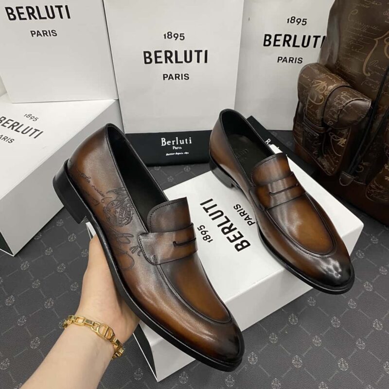 热卖款回货 Burlut* 布鲁提 Galet 手工擦色牛皮牛津鞋