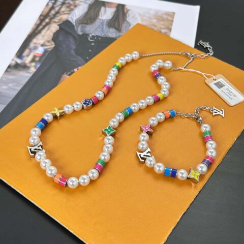 ❗️新品❗️ LV路易威登MNG PEARLS PARTY 项链 手链  ☀️