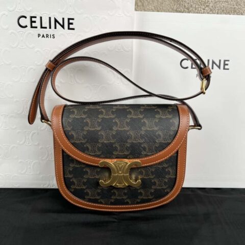 CELINE TEEN BESACE TRIOMRHE 标志印花手袋 110412