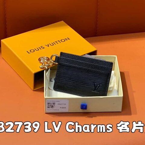 【原单精品】M82739黑色水波纹 卡包钱包系列