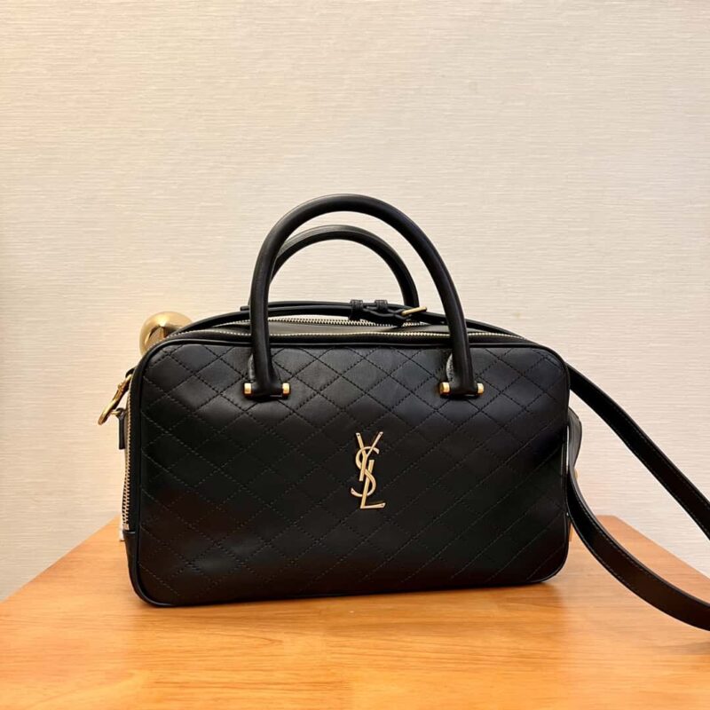 YSL🆕 LIYA 绗缝羊皮行李包 766785