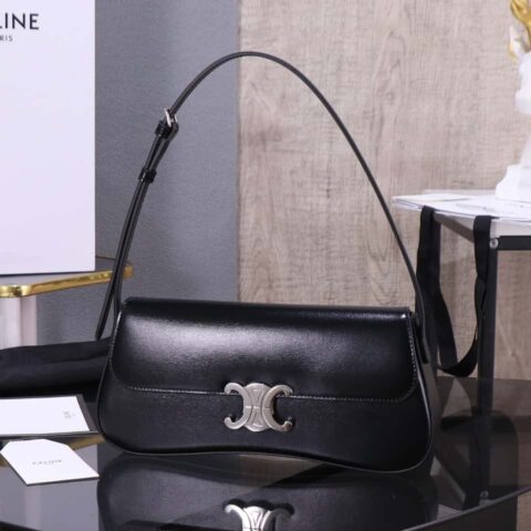 【特级品质 全钢五金】LOLA中号亮泽牛皮革手袋编号：115533