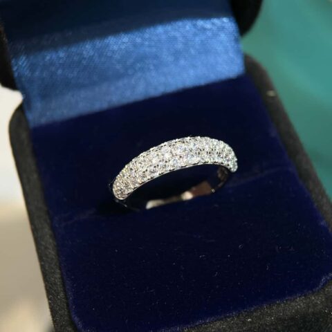 ❗️新品❗️ 新款☑️TIFFANY&Co. 半满钻戒指