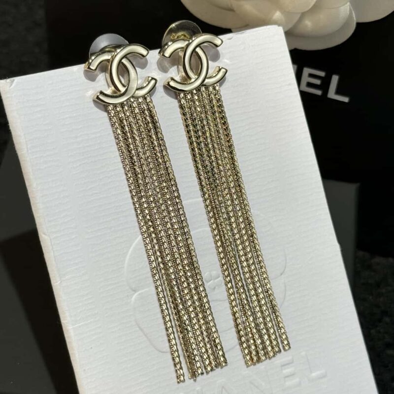 ❗️新品❗️ ☀️新款☑️ 香奈儿c2双c流苏耳钉耳环 ☀️
