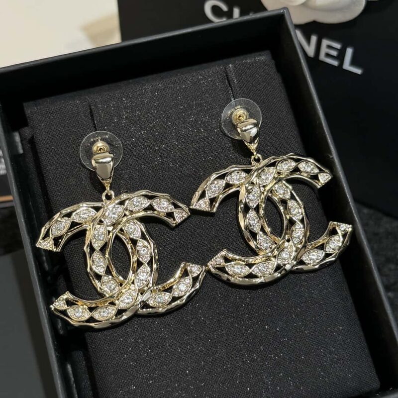 ❗️新品❗️ ☀️新款☑️ 香奈儿C2金色双c耳钉耳环 ☀️