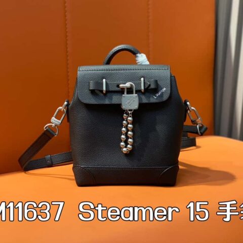 【原单精品】M11637黑色全皮 迷你书包