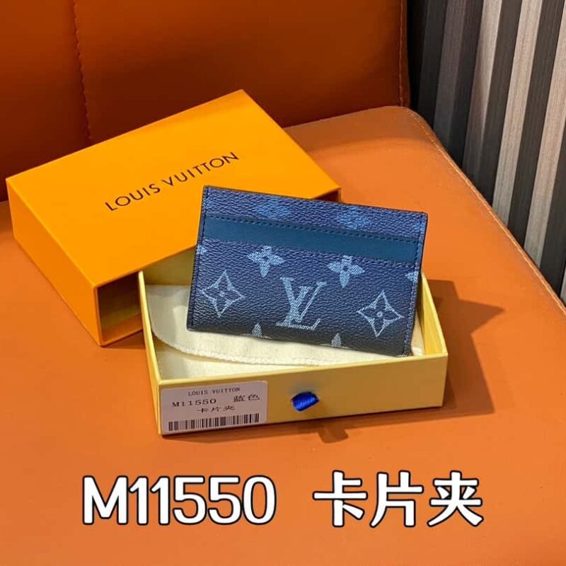 【原单精品】M11550蓝色 卡包钱包系列 卡片夹