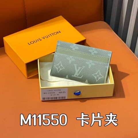 【原单精品】M11550灰绿 卡包钱包系列 卡片夹