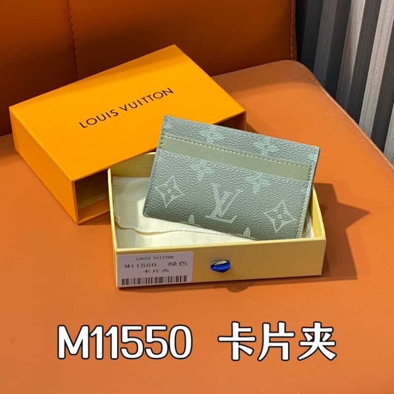 【原单精品】M11550灰绿 卡包钱包系列 卡片夹