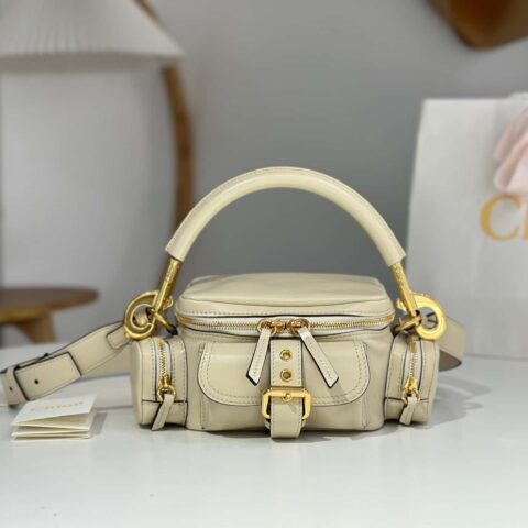 Chloe 2024秋冬新款Camera Bag W0653白色