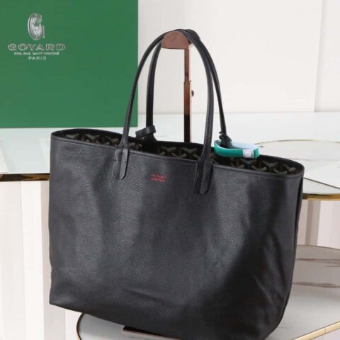 【特级品质 原厂料 皮里】Goyard戈雅 anjou小号包020166m黑色托特包