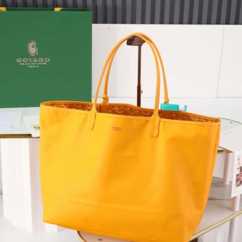 【特级品质 原厂料】Goyard戈雅  reversible anjou 双面托特大号黄色托特包