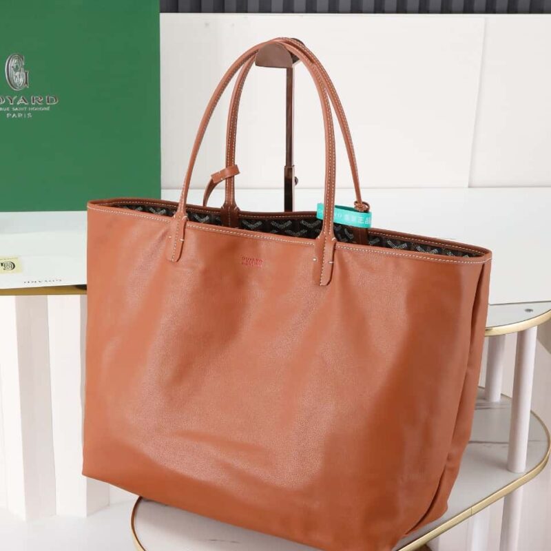 【特级品质 原厂料】Goyard戈雅  reversible anjou 双面托特大号棕色托特包