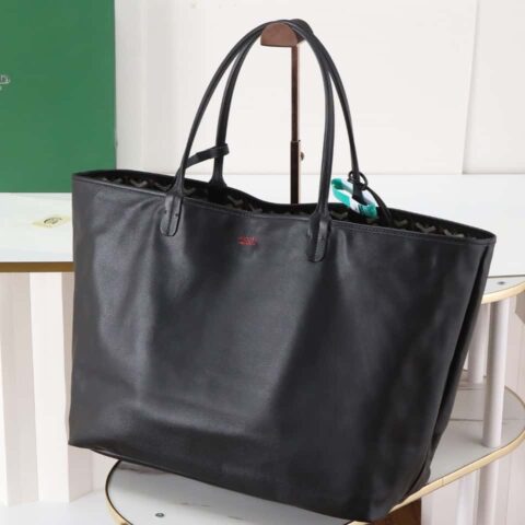 【特级品质 原厂料】Goyard戈雅  reversible anjou 双面托特大号黑色托特包