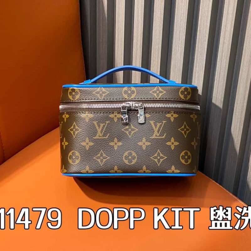 【原单精品】M42266老花蓝色 化妆包系列 变码芯片版 Nine BB 化妆包 M44495