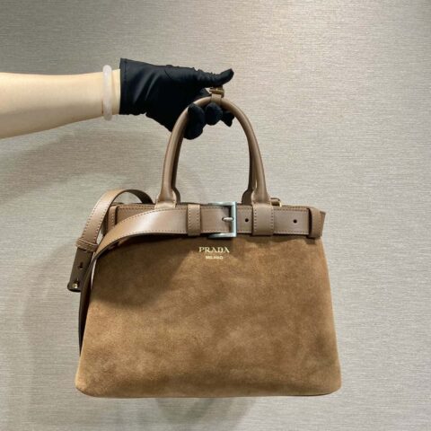 PRADA🎉新款女包🎉1BA434绒皮🎉🎉