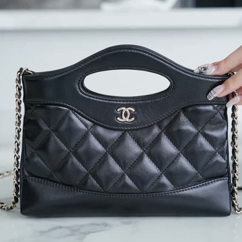𝐂𝐇𝐀𝐍𝐄𝐋 𝟐𝟒𝐬 横款31bag 𝐧𝐚𝐧𝐨 黑色➿AP3656