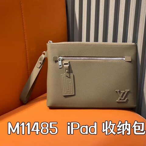 【原单精品】M11485摩卡色全皮 M69837 M82278手包手拿包系列