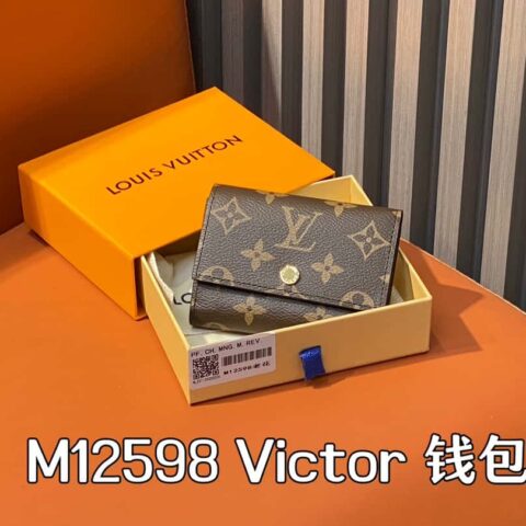 【原单精品】M12598老花 三折钱包系列 Victor 钱包