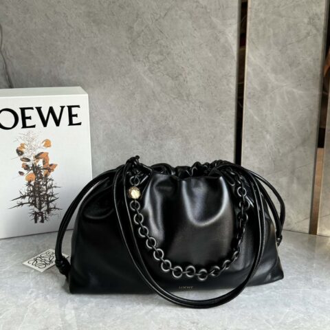 LOEWEFlamenco Purse大号福袋🔥0802黑色