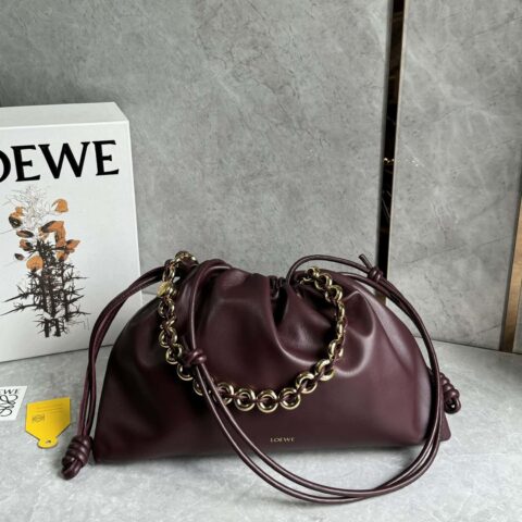 LOEWEFlamenco Purse大号福袋🔥0802枣红