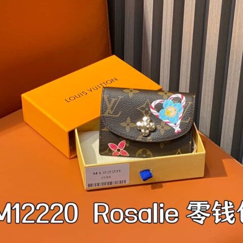 【原单精品】M12220红色 圣诞款零钱包钱包系列 Rosalie 零钱包