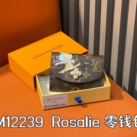 【原单精品】M12239蓝色 圣诞款零钱包钱包系列 Rosalie 零钱包