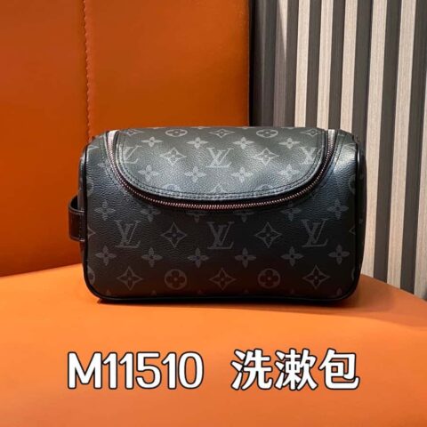 【原单精品】M11510黑花 洗漱包系列 洗漱包