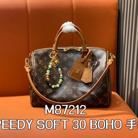 N87212 当季新款 SPEEDY SOFT 30 BOHO 手袋（鸵鸟） 枕头包speedy系列
