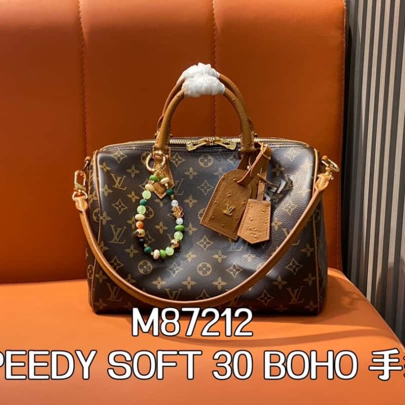 N87212 当季新款 SPEEDY SOFT 30 BOHO 手袋（鸵鸟） 枕头包speedy系列