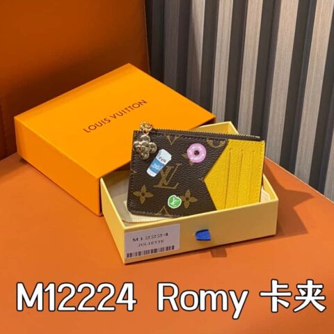 【原单精品】M12224黄色 圣诞款 卡包钱包系列 Romy 卡夹