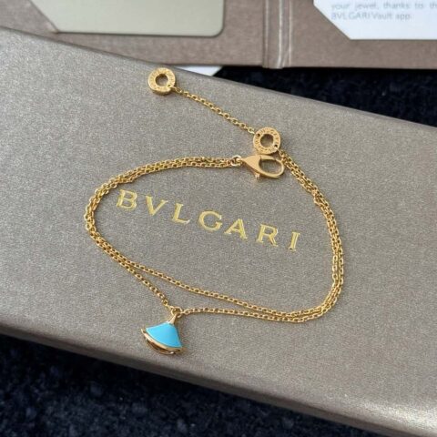 ❗️新品❗️ ☀️☀BVLGARI宝格丽DIVAS’ DREAM 绿松石扇子手链 ☀️