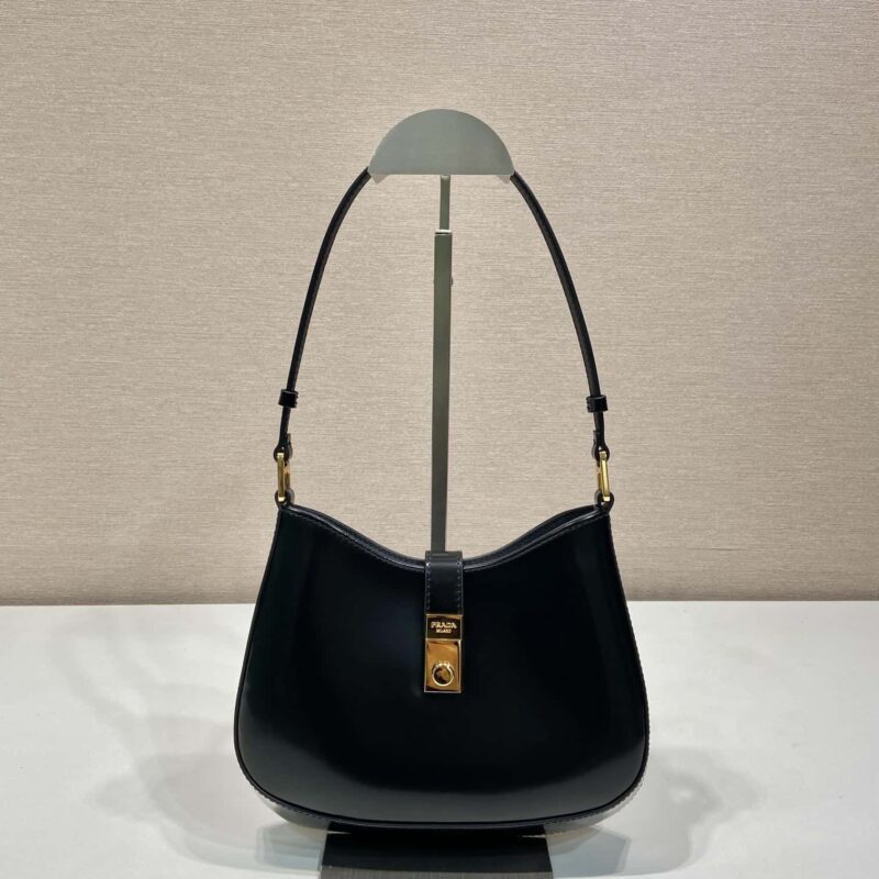 PRADA🎉新款腋下包🎉🎉1BC169A🎉🎉黑色