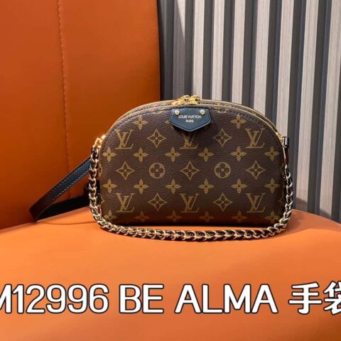 【原单精品】M12996老花 链条贝壳包系列 当季新款 BE ALMA 手袋 Be Alma 手袋