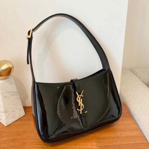 YSL ▪️𝑳𝑬 5 𝐀̀ 7 🆕漆皮黑色 657228
