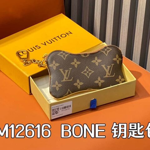 【原单精品】M12616老花 钥匙包骨头包钱包系列 BONE 钥匙包