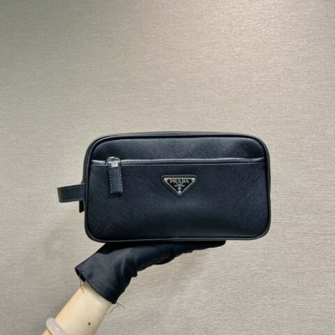 PRADA🎉新款洗漱手包🎉2NA819牛皮🎉🎉