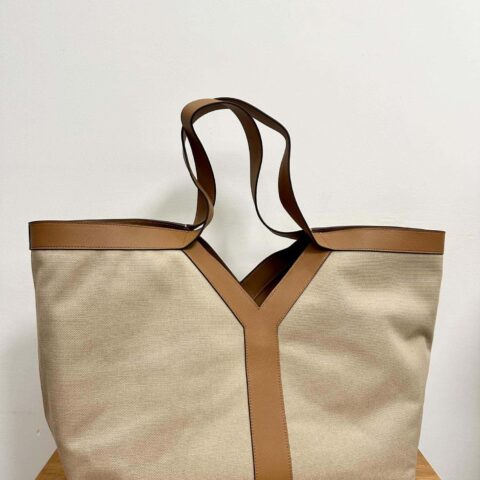 YSL🆕𝗪𝗛𝗬 𝗧𝗢𝗧𝗘托特包🔥817602帆布
