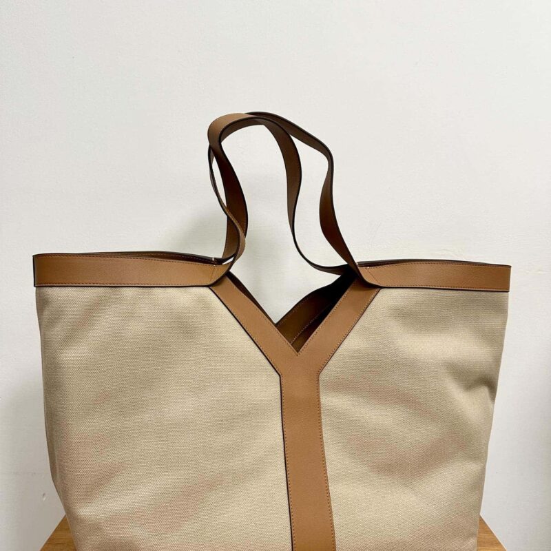 YSL🆕𝗪𝗛𝗬 𝗧𝗢𝗧𝗘托特包🔥817602帆布