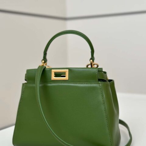 FENDI peekaboo系列 款号：8383绿