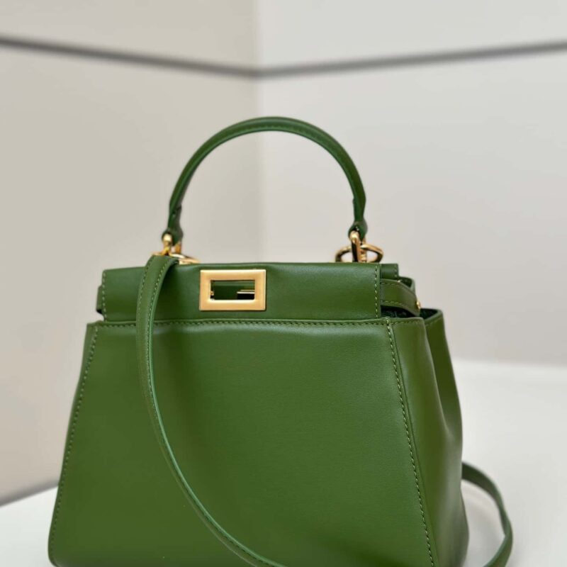 FENDI peekaboo系列 款号：8383绿