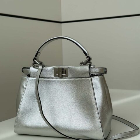 FENDI peekaboo系列 款号：2590银色