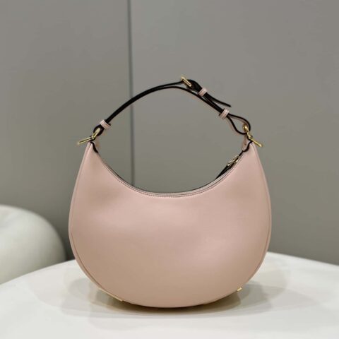 FENDI Fendigraphy腋下包 款号：80056m粉