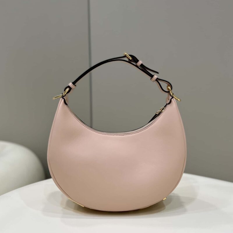 FENDI Fendigraphy腋下包 款号：80056m粉