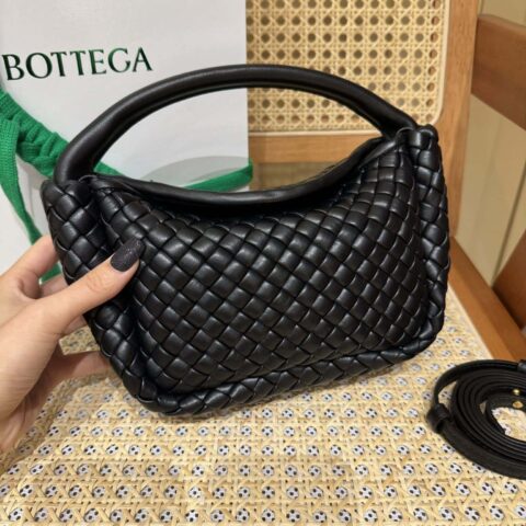 BV 小号Cobble手提包 805739黑色