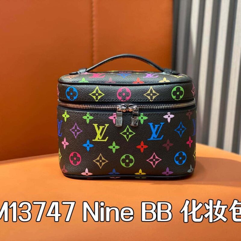 【原单精品】M13747黑彩 化妆包系列 Nine BB 化妆包 m44495 黑彩
