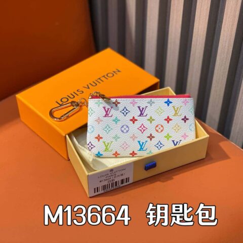 【原单精品】M13664白彩 钥匙包钱包系列 钥匙包 M62650 82620