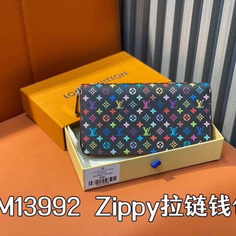 【原单精品】M13992黑彩 单拉链钱包系列 Zippy 拉链钱包